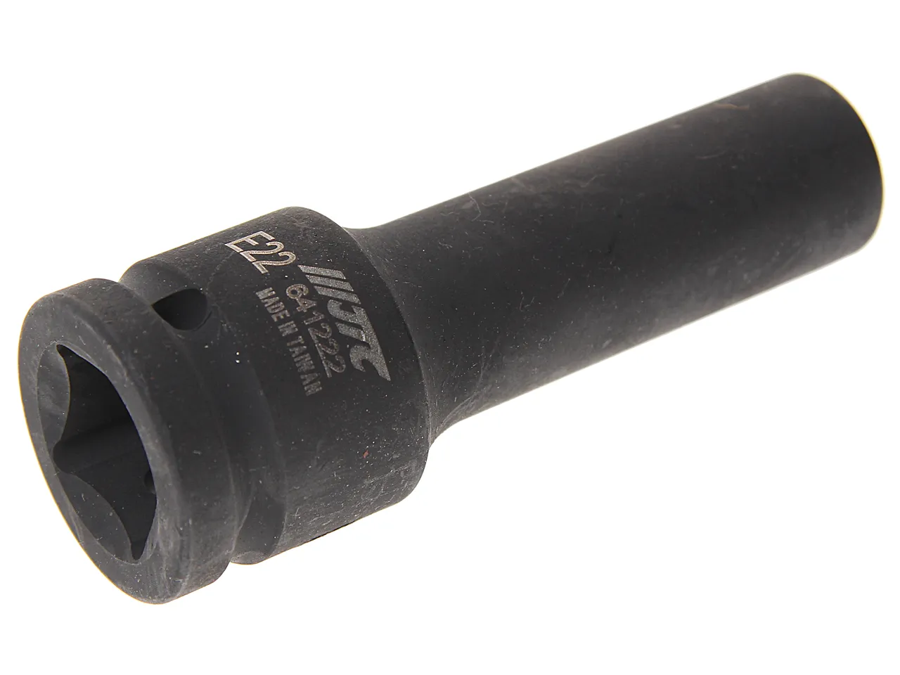 Головка торцевая 3/4" TORX E22 глубокая L=110мм JTC фото товара COMPASS MARKET Головка торцевая 3/4" TORX E22 глубокая L=110мм JTC купить