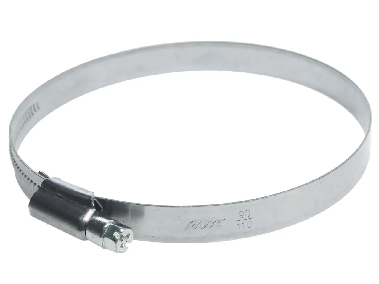 Хомут ленточный 090-110мм (12мм) червячный нержавеющая сталь JTC купить