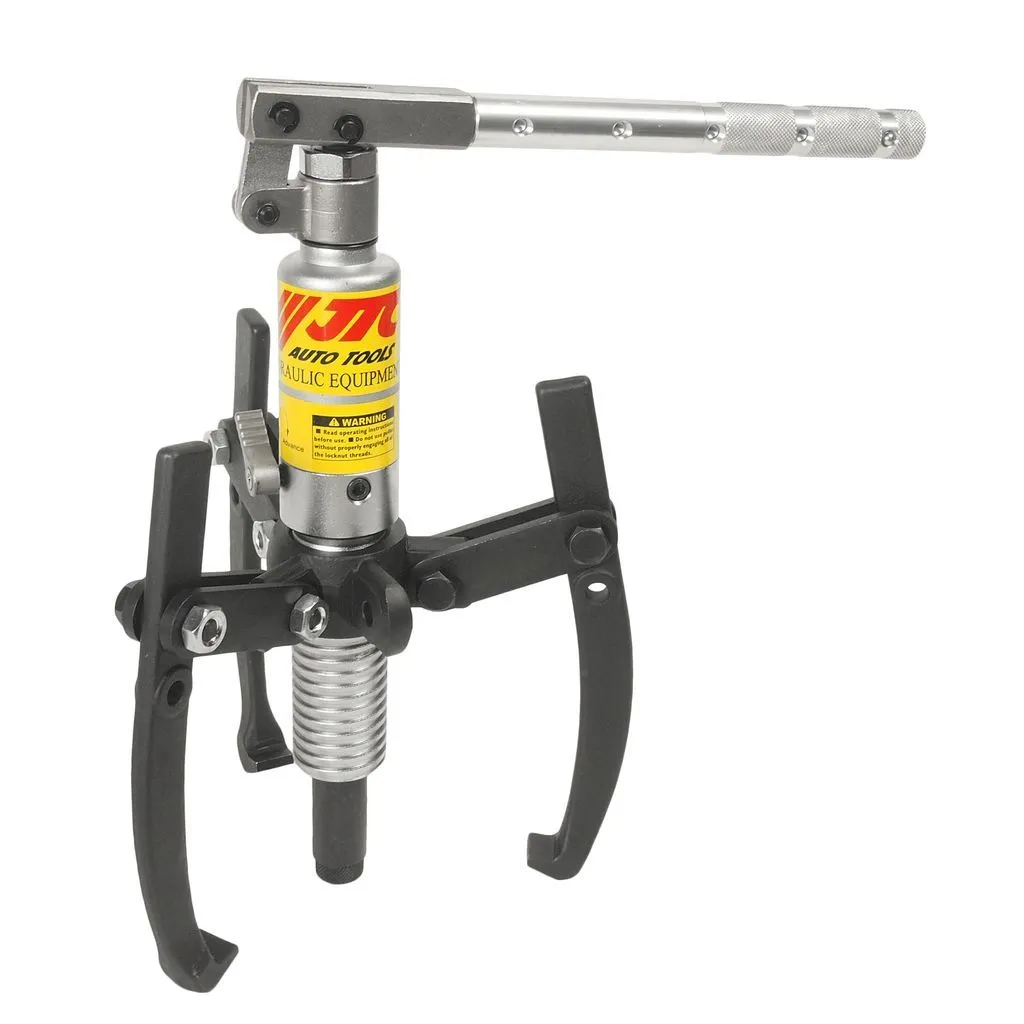 Съемник гидравлический 4т, длина 185/70, ширина 75/255, поршень 60мм в кейсе JTC купить