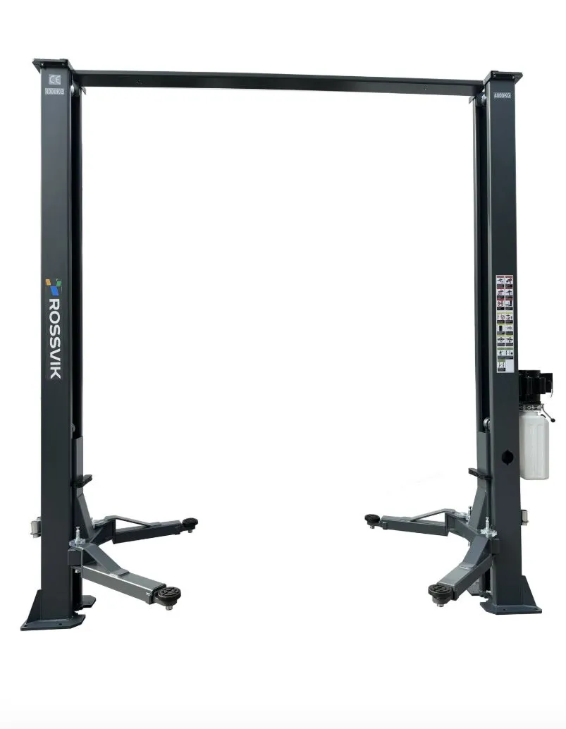 Электрогидравлический подъемник Автоподъемник двухстоечный ROSSVIK V2-4L г/п 4.0т