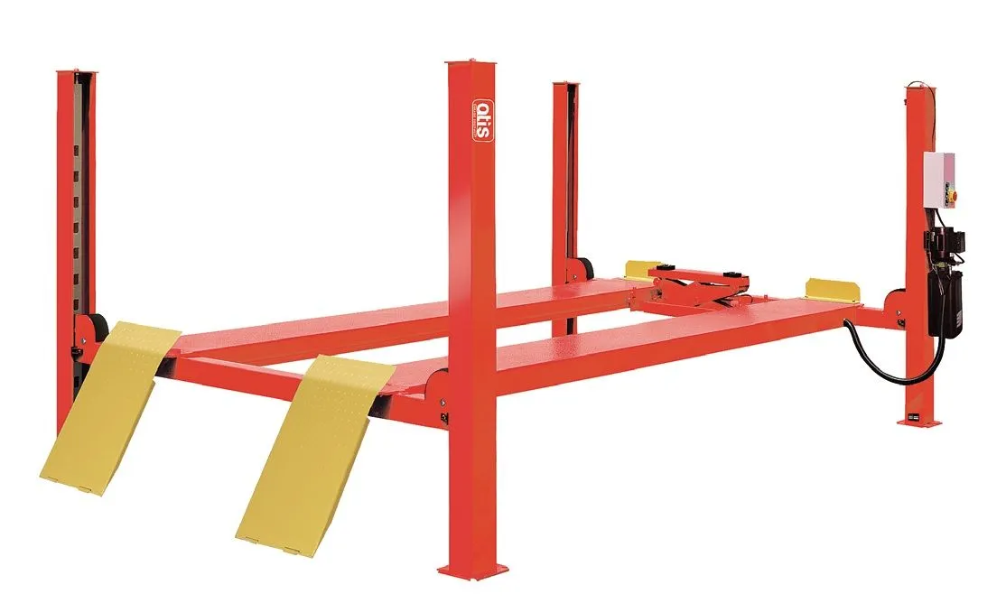 Электрогидравлический подъемник A440 (PEAK 409) Подъемник четырехстоечный, 4 т. для слесарных работ