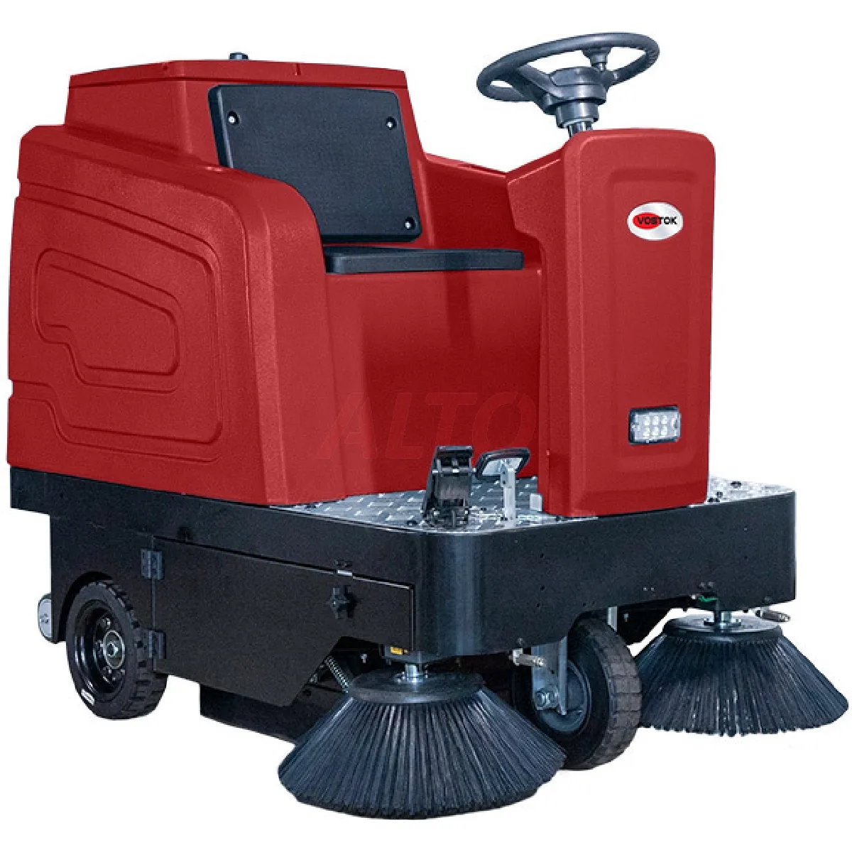 Подметально всасывающая машина с местом оператора VOSTOK SW1250