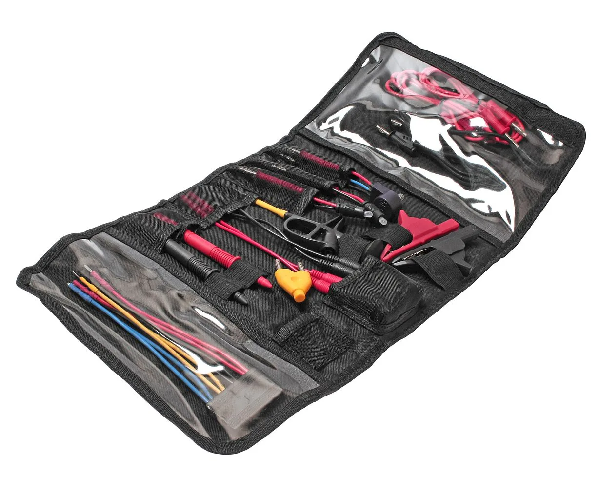 Набор коннекторов для тестеров электронных компонентов автомобиля 23 предмета в кейсе JTC купить