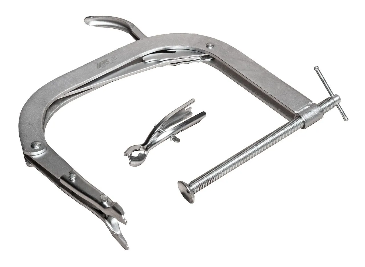 Рассухариватель клапанов усиленный со сменными захватами (прямые и изогнутые) JTC купить