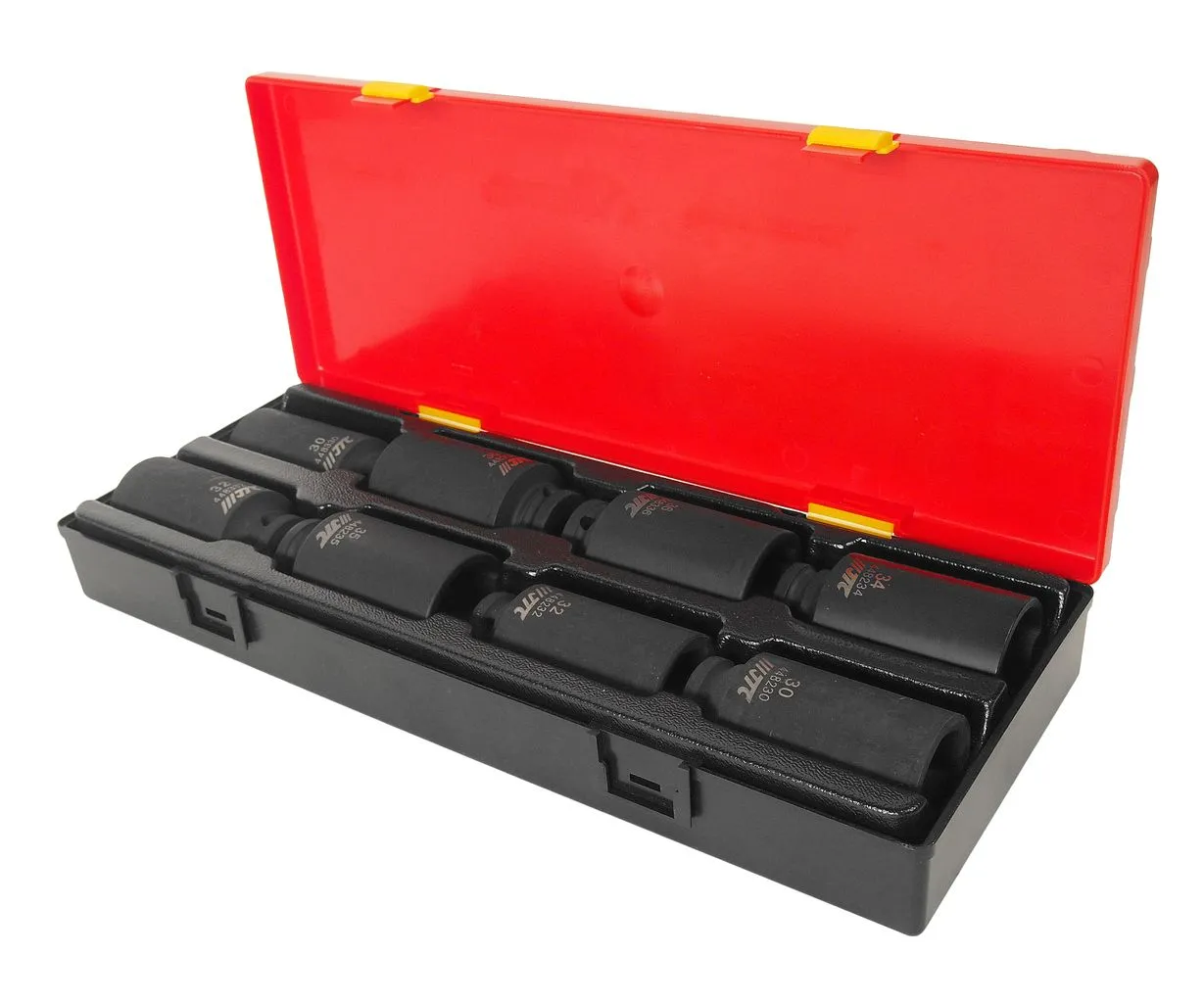 Набор головок торцевых 1/2" (6-ти гранных 30-36мм/12-гранных 30-36мм) глубоких 8 предметов JTC купить