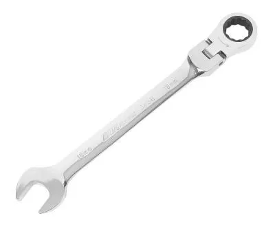 Ключ комбинированный 18х18мм трещоточный шарнирный JTC