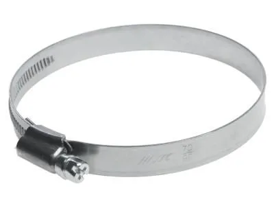 Хомут ленточный 070-090мм (12мм) червячный нержавеющая сталь JTC