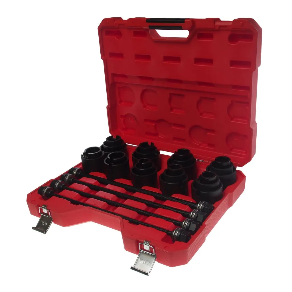 Набор инструментов для демонтажа/монтажа сайлентблоков внутр. d=24-72мм универсальный 29 пр. JTC купить