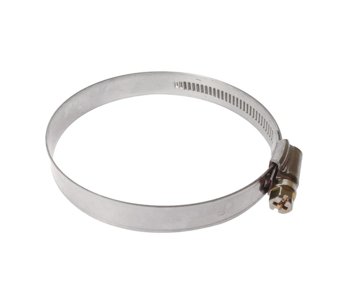 Хомут ленточный 060-080мм (12мм) червячный нержавеющая сталь JTC купить