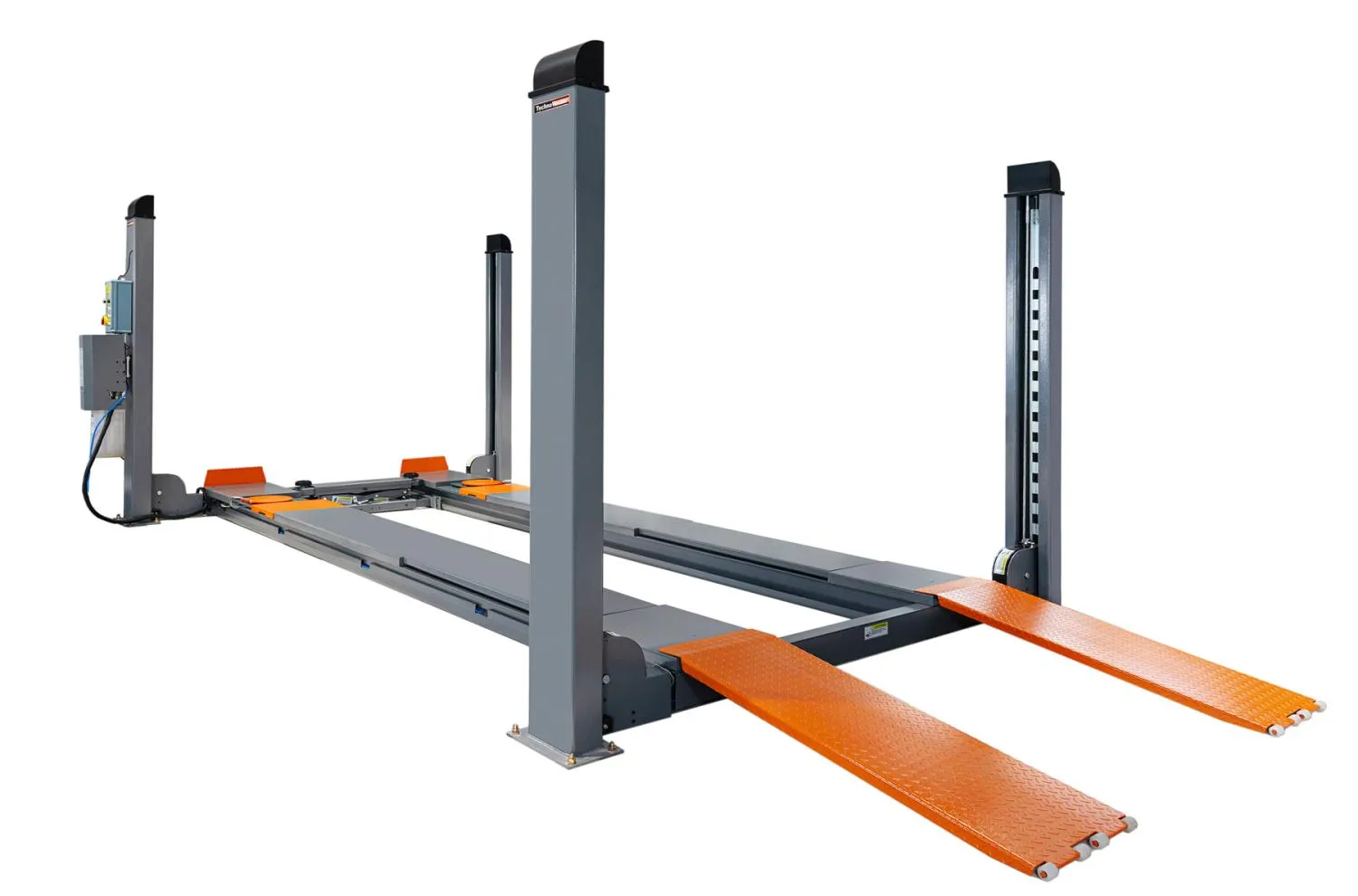 Электрогидравлический подъемник Подъёмник четырехстоечный с траверсой SHL-4-450DE