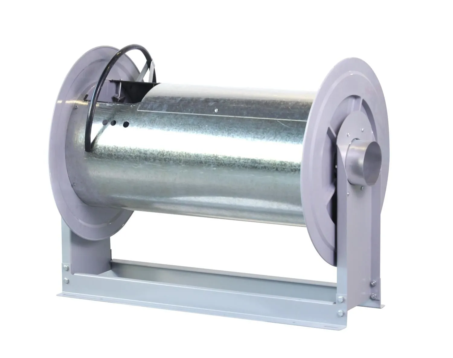 KraftWell KRW-ER-127 Катушка для вытяжного шланга 127 мм купить