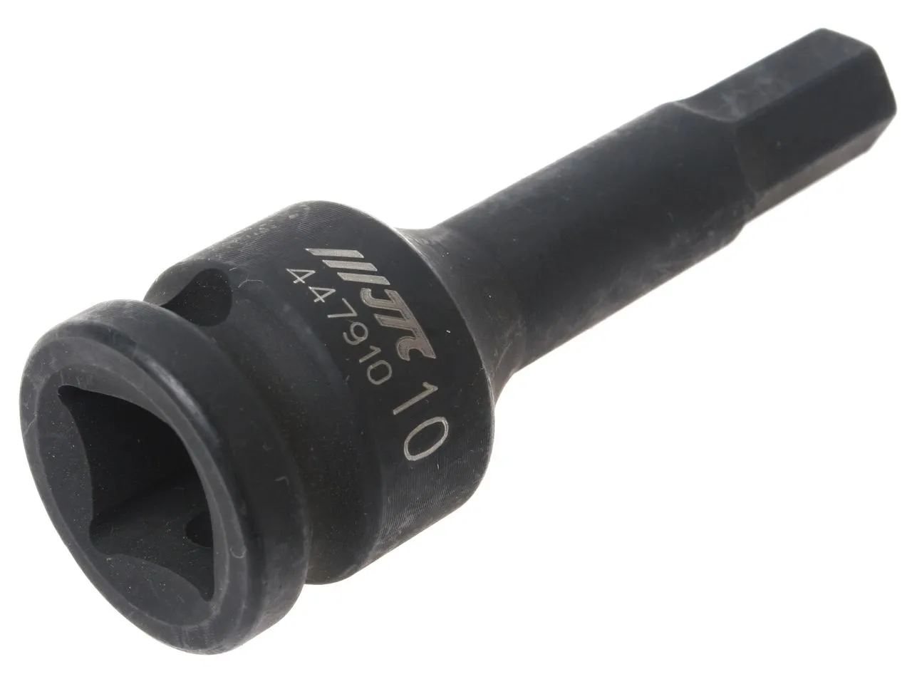 Бита-головка 1/2" HEX H10х78мм ударная JTC фото товара COMPASS MARKET Бита-головка 1/2" HEX H10х78мм ударная JTC купить