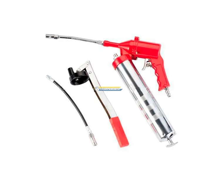 ROTAKE RT-4106-5 Нагнетатель консистентной смазки, шприц с дополнительным комплектом (импульсный)