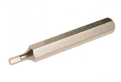 Бита HEX H4х75мм 10мм удлиненная S2 JTC