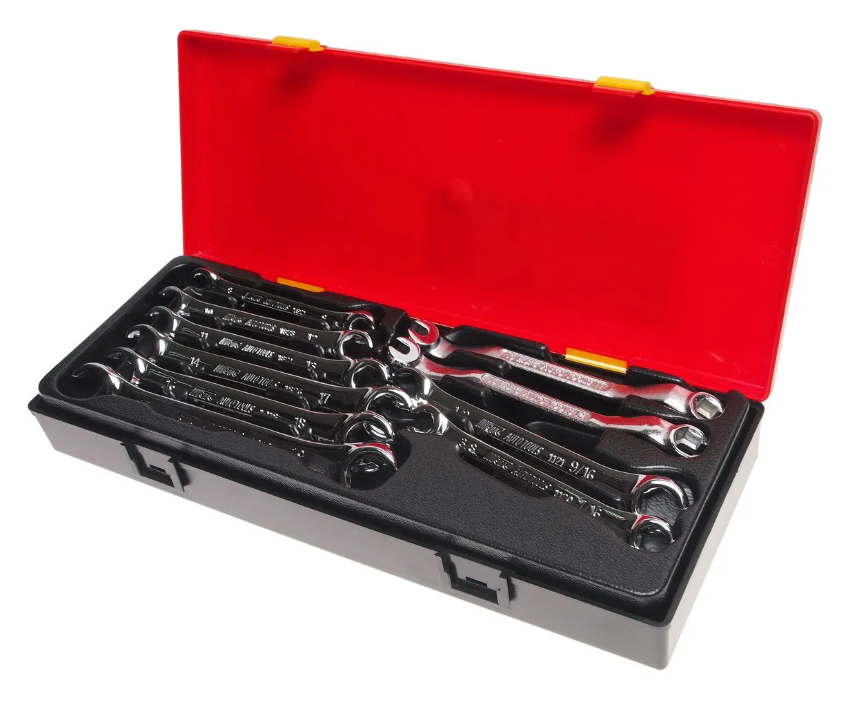 Набор ключей разрезных с зеркальной полировкой 10 предметов в кейсе JTC купить