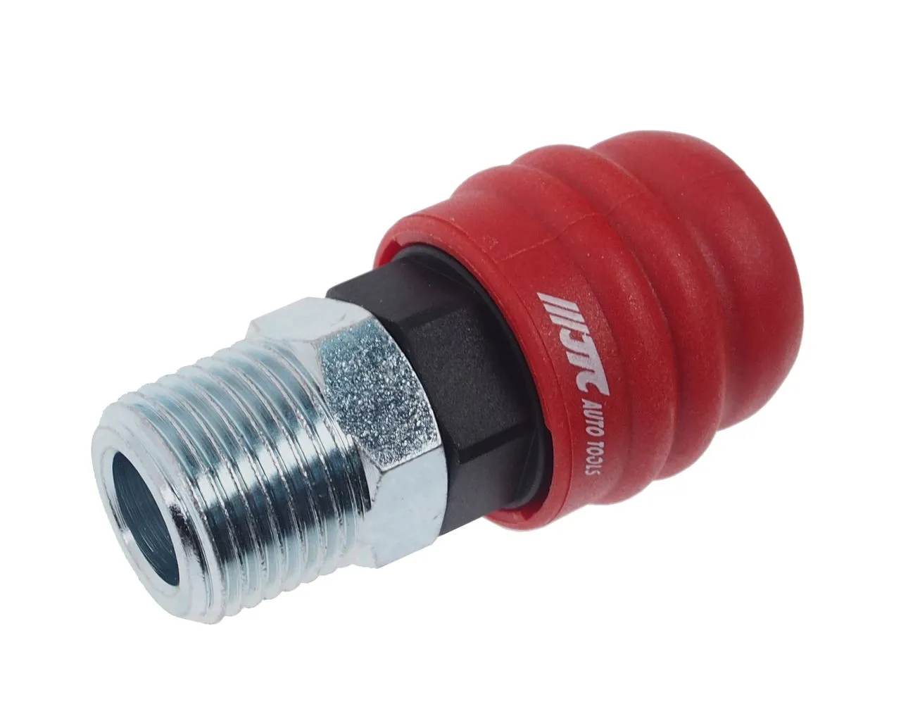 Переходник для компрессора M1/2" быстросъемный наружная резьба композитный двухрежимный JTC купить