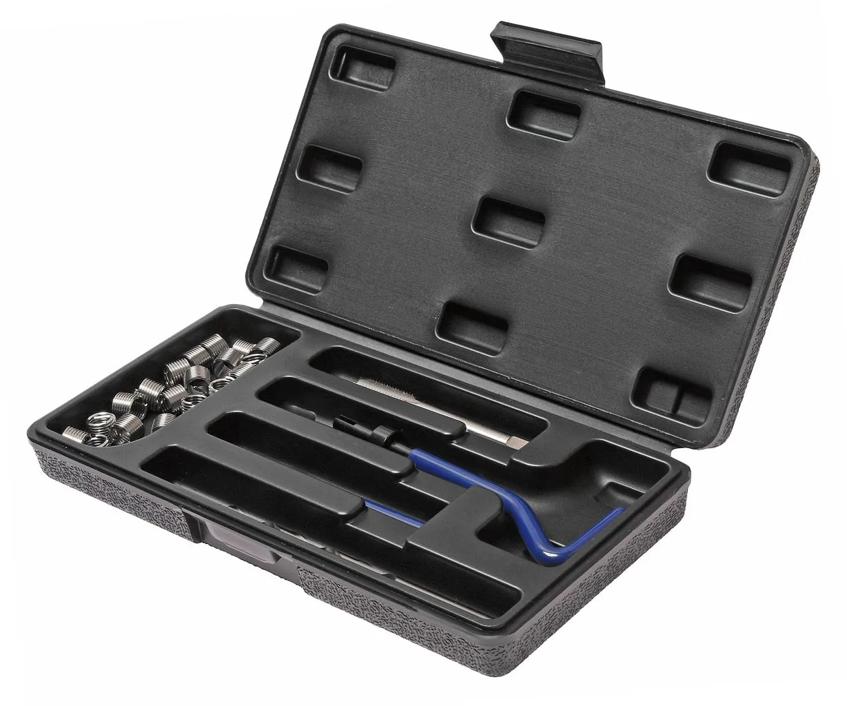Набор инструментов и вставок для восстановления резьбы М10х1.5мм L=13.5мм 14 предметов JTC купить