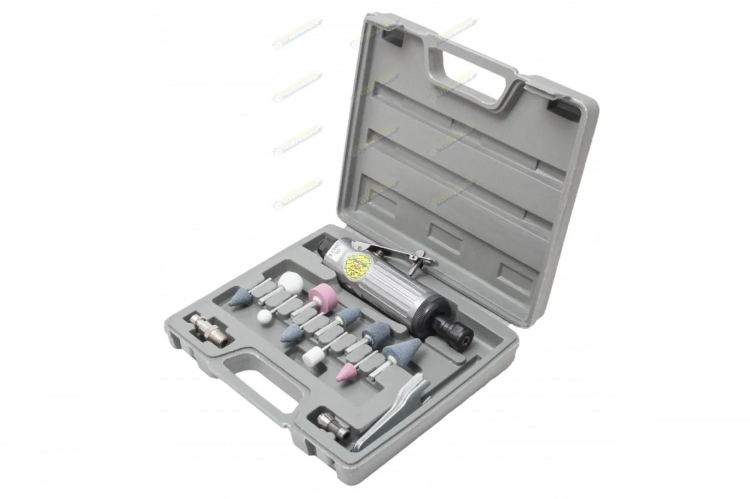 ТЕМП AB-10 Пневмодрель с набором из 16-ти насадок