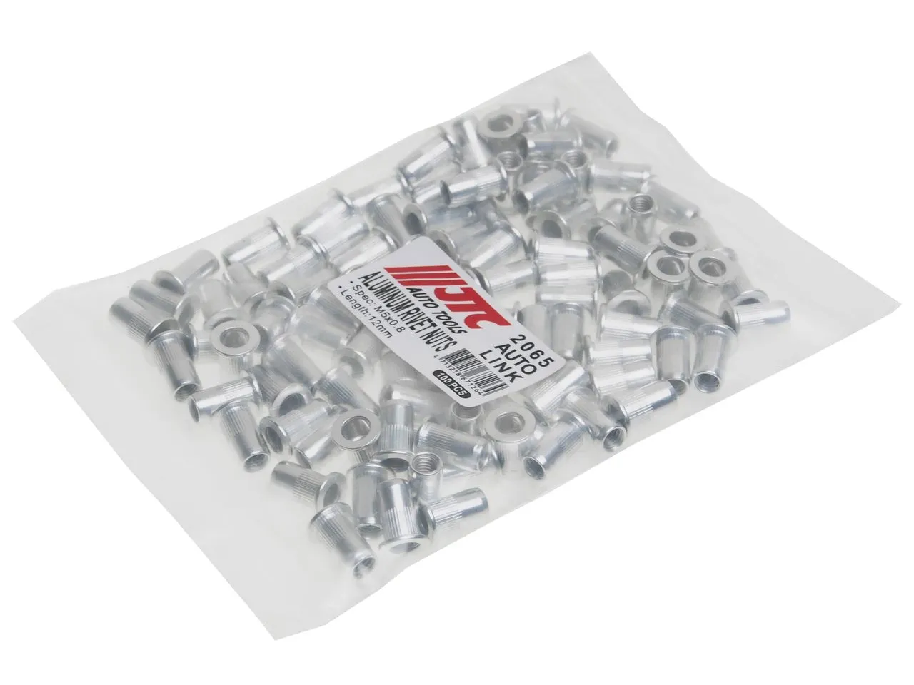 Заклепка резьбовая M5х0.8мм алюминиевая 100шт. JTC купить