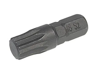 Бита SPLINE M8х25мм 1/4" DR JTC