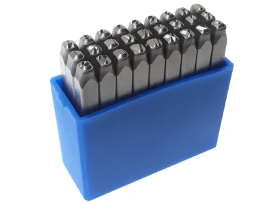 Клейма буквенные латиница 3мм (HRC 60+-2° DIN 1451) JTC