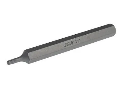 Бита TORX Т10х80мм 5/16" DR удлиненная JTC