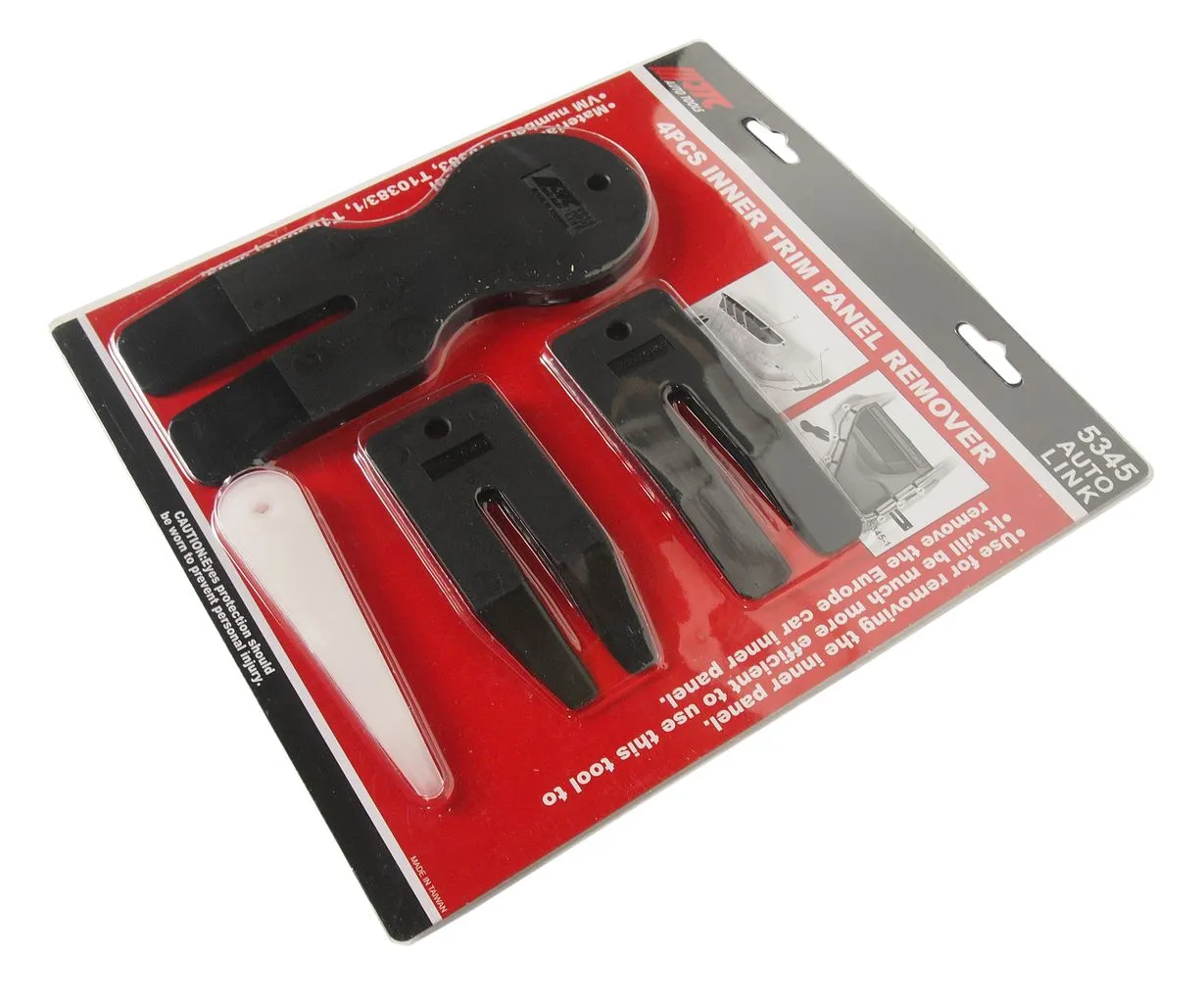 Набор съемников пистонов обшивки автомобиля 4 предмета JTC купить