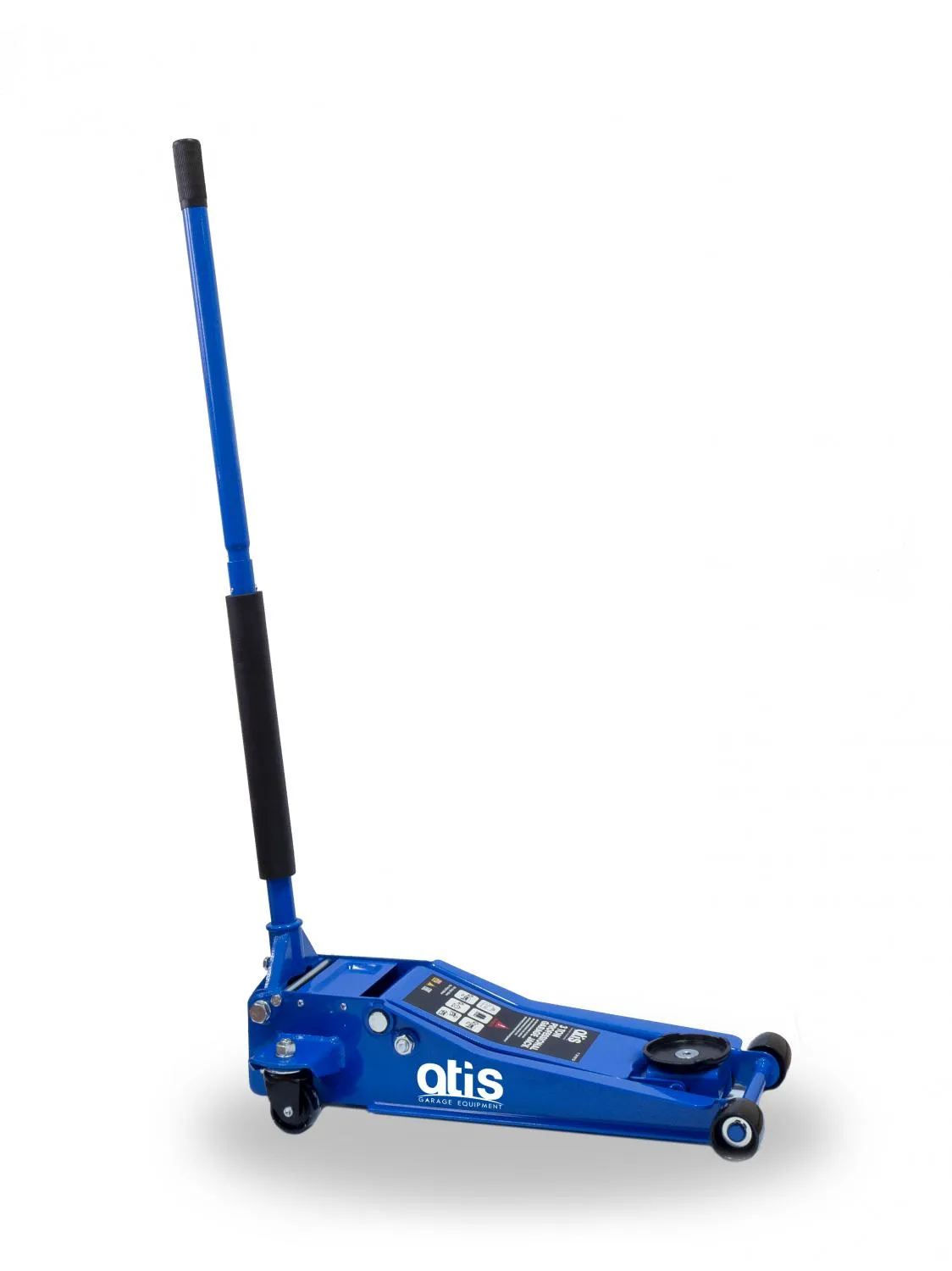 T31513 Домкрат подкатной, низкопрофильный, двухпоршневой 3,0 т.