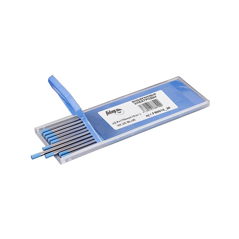 FUBAG Вольфрамовые электроды D2.4x175мм (blue)_WL20 (10 шт.) FUBAG Вольфрамовые электроды D2.4x175мм (blue)_WL20 (10 шт.)